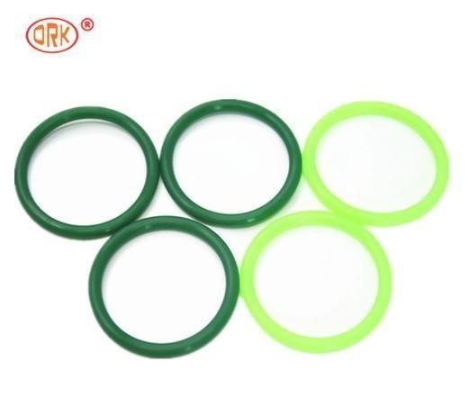 녹색 좋은 연장 밀폐 FDA Wras LFGB 인증 식품 등급 실리콘 O 반지 온도 -60-350도