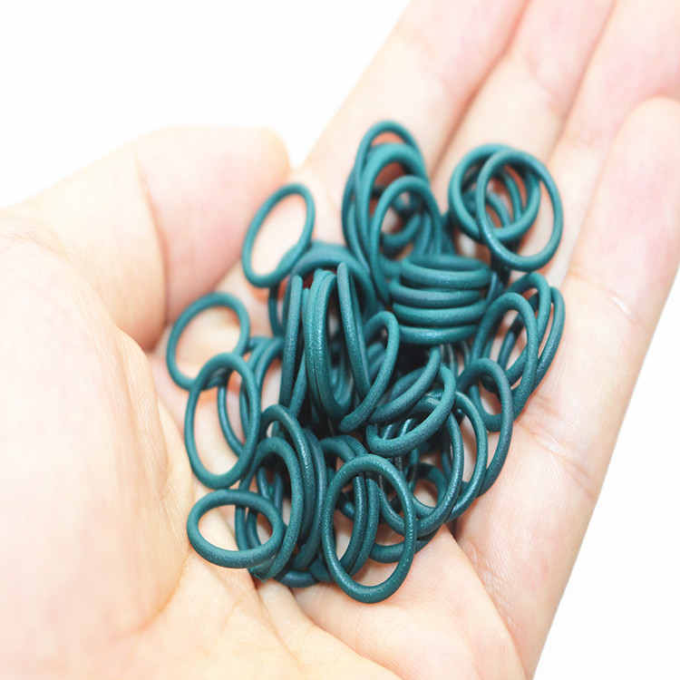 그린 O 링은 자동차 트럭 고무 실리콘 PTFE FKM EPDM 링을 위해 다양한 크기를 제공합니다.