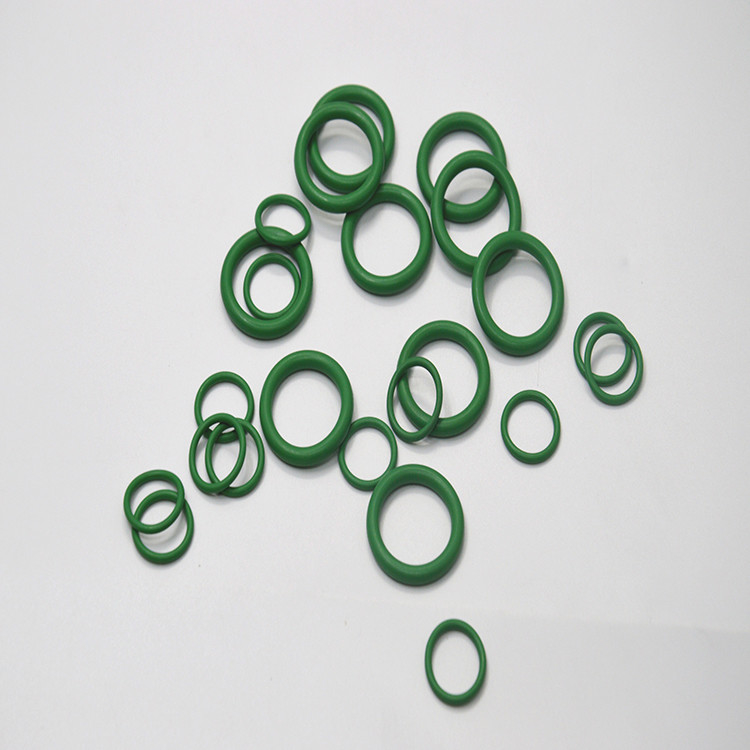 그린 O 링은 자동차 트럭 고무 실리콘 PTFE FKM EPDM 링을 위해 다양한 크기를 제공합니다.