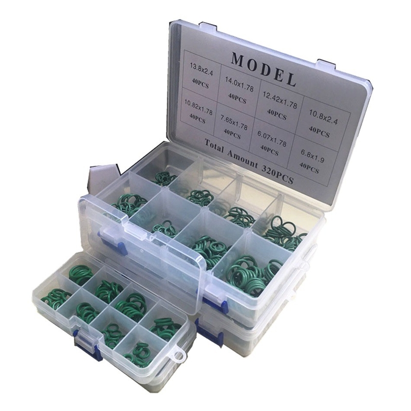 ORK 382pcs/386pcs/407pcs/408pcs Fkm 또는 Nbr 고무 O-링 밀폐 상자/밀폐용 키트