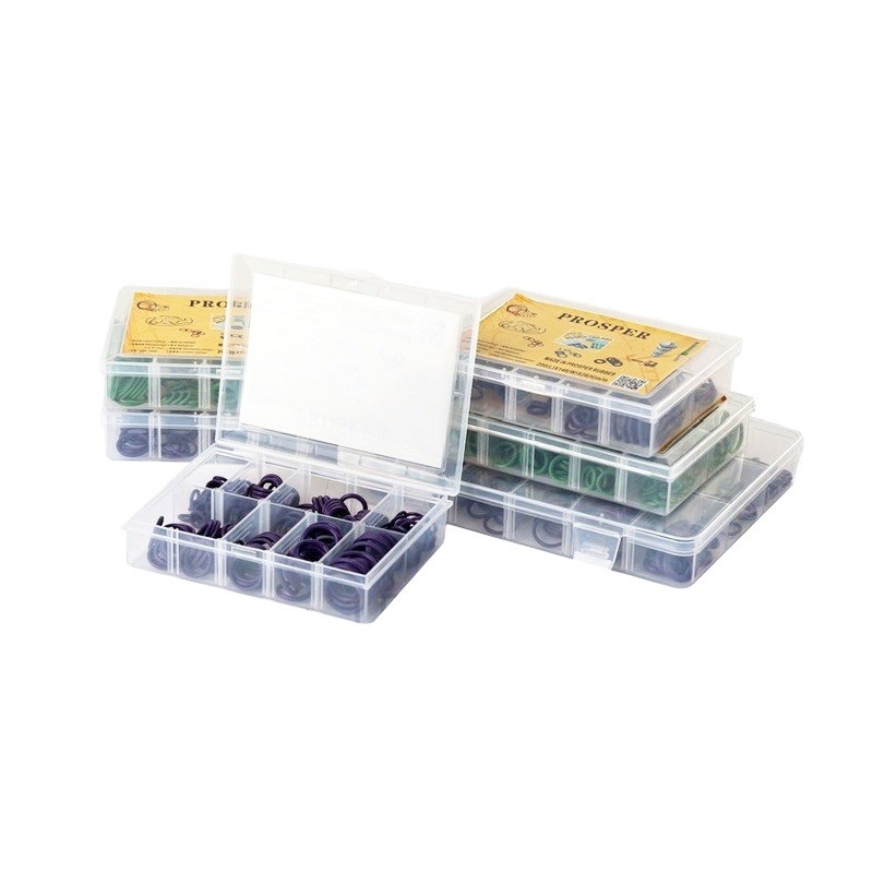 NBR O 링 밸브 고무 봉인 제품군 382 PCS 수압 수리용 검은 O 링