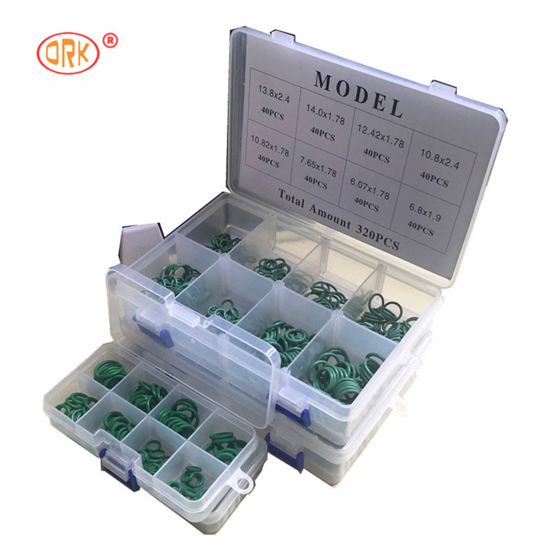 작은 DIY 스플라이싱 발굴기 O 링 키트 정확한 조립을 위해 모든 색상의 EPDM 밀봉
