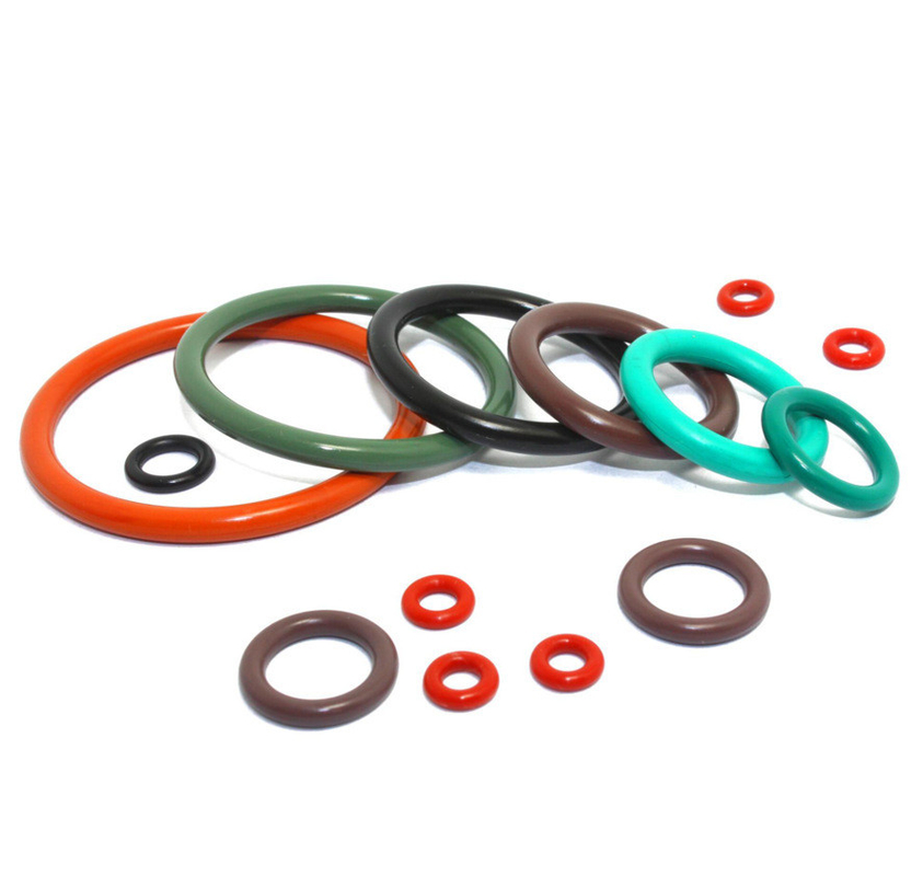 OEM 용납 가능한 실리콘 밀폐 반지 다양한 밀폐 응용 프로그램 AEM/EPDM/FKM/NBR