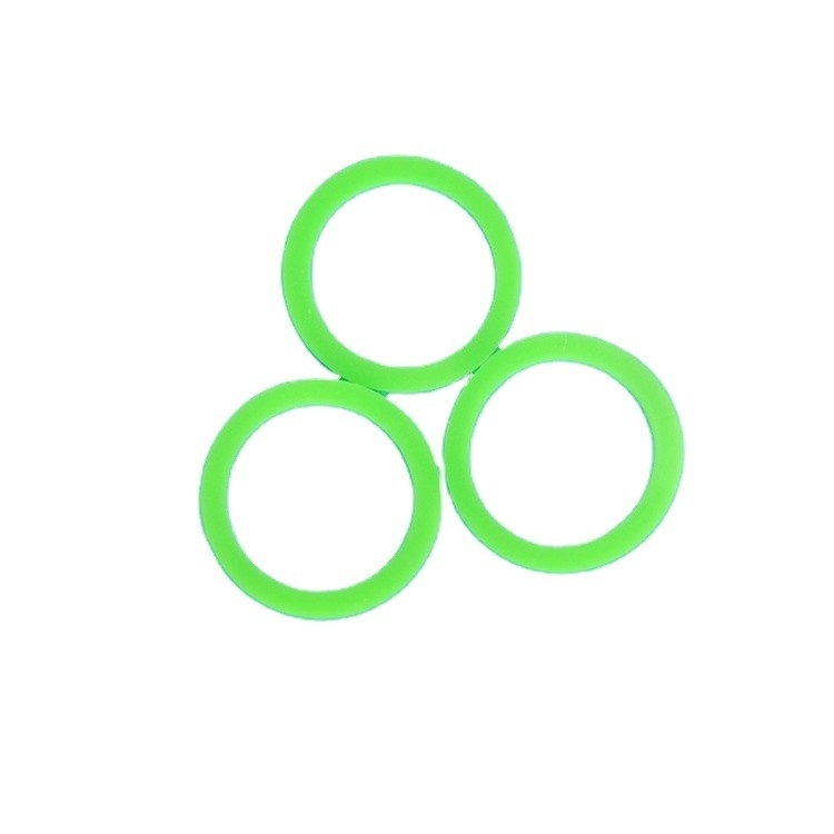 REACH 인증을 받은 적색과 검은색의 맞춤형 실리콘 O 링