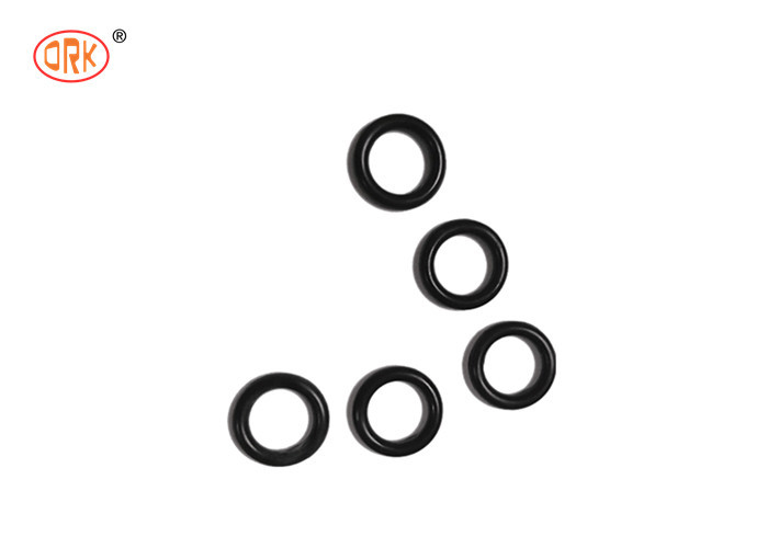 흑색 Butyl Rubber 70 Shore A 불에 저항하는 O 반지 재료 식품 산업