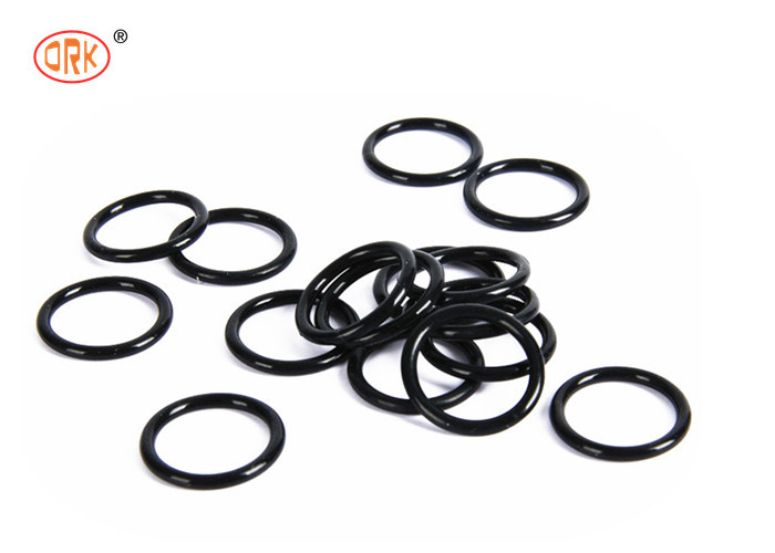 흑색 Butyl Rubber 70 Shore A 불에 저항하는 O 반지 재료 식품 산업