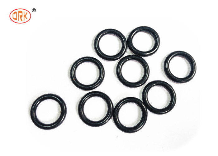 흑색 Butyl Rubber 70 Shore A 불에 저항하는 O 반지 재료 식품 산업