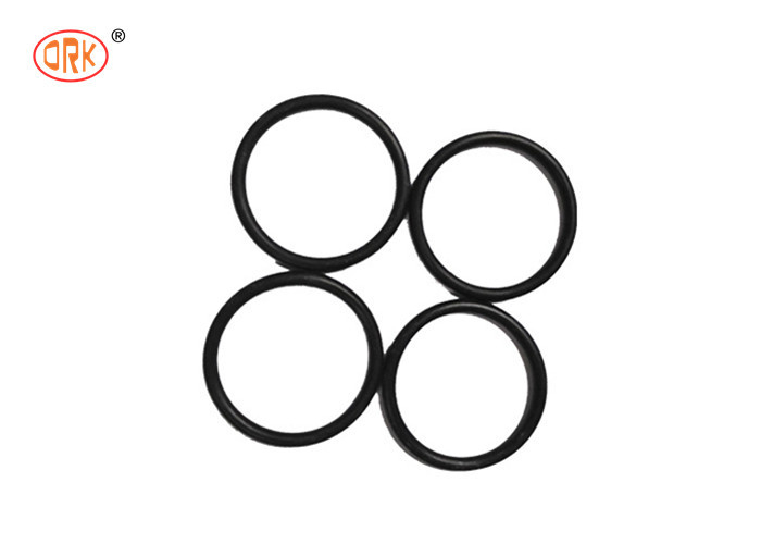 흑색 Butyl Rubber 70 Shore A 불에 저항하는 O 반지 재료 식품 산업