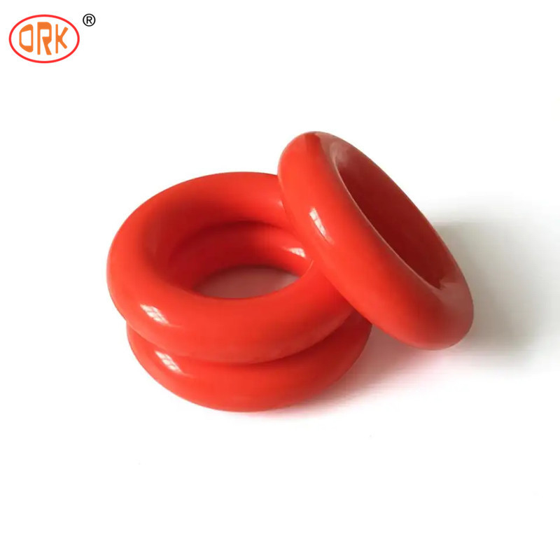 고객 이중 PTFE 코팅 FKM O 링 고무 종류 AEM NBR 밀폐를 위한 밀폐