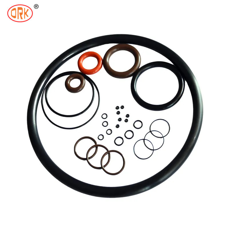 NBR 90 Shore AEM 펌프 고무 봉인 O 링 맞춤형 색상 EPDM FKM 엘라스토머
