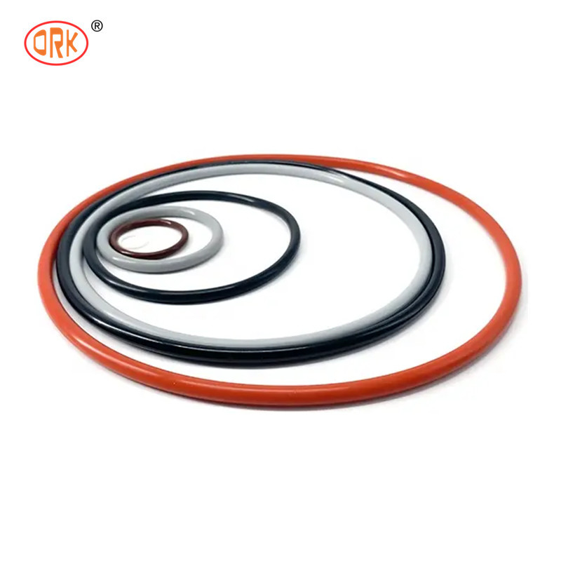 NBR 90 Shore AEM 펌프 고무 봉인 O 링 맞춤형 색상 EPDM FKM 엘라스토머